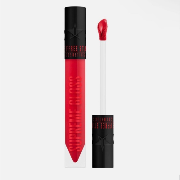 JEFFREE STAR  Supreme Gloss Lip Gloss 2003 Glossy Peachy OrangeRed - Picture 2 of 5